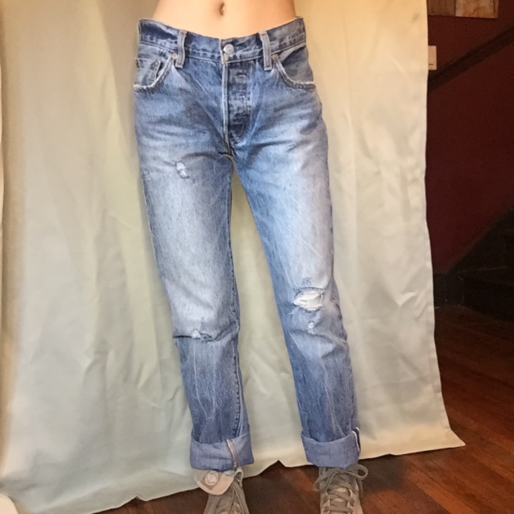 Levi’s 501 Selvedge White Oak Cone Denim